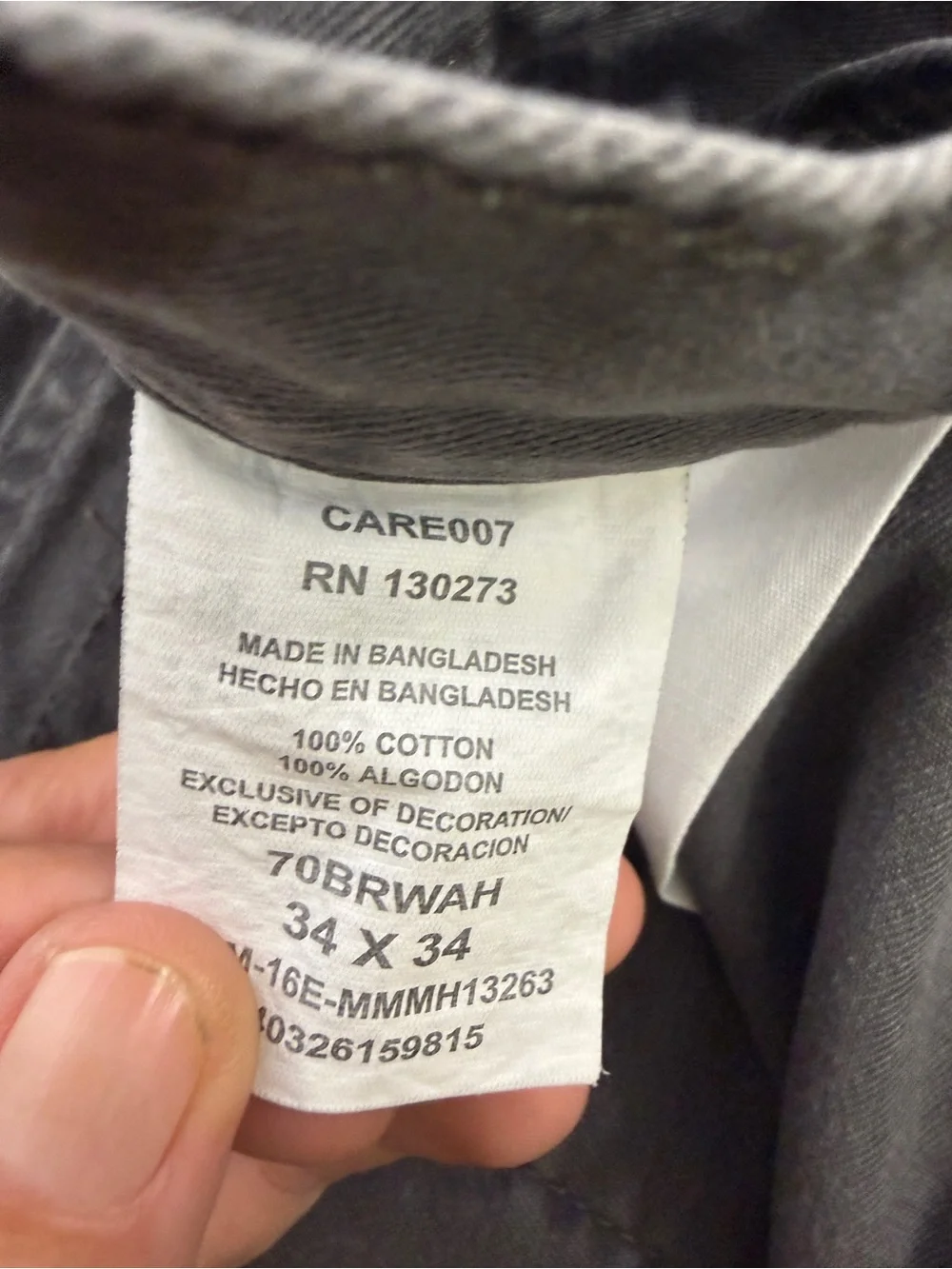 Wrangler Gray Cargo Pants with Utility Pockets